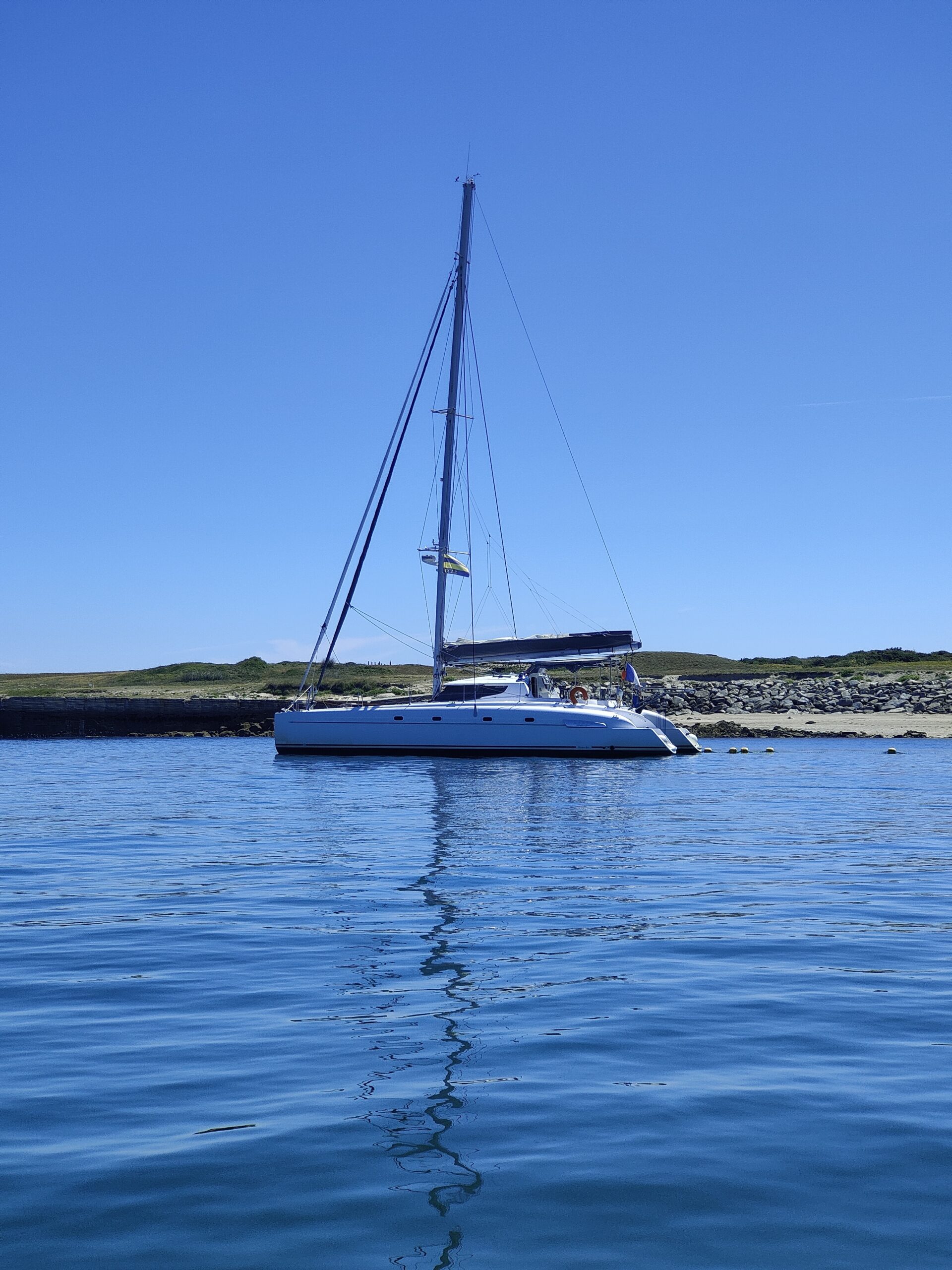 Sortie famille en catamaran